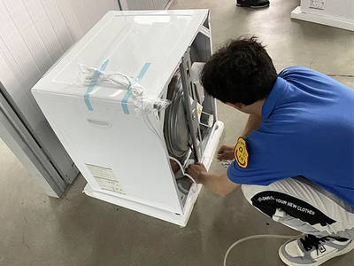 驗(yàn)貨日常揭秘 伊萊克斯為何點(diǎn)贊金環(huán)電器滾筒烘干機(jī)代工質(zhì)量